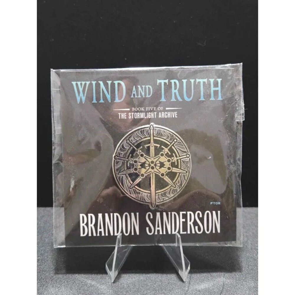 TOR Wind and Truth Pin - Brandon Sanderson - Stormlight Archive - Picture 1 of 3